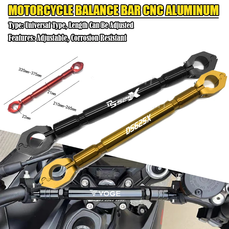 

For VOGE DS525X DS625X 525DSX 625DSX 525-DSX 625-DSX Balance Bar Motorcycles Accessories Handlebar Crossbar Levers Phone Holder