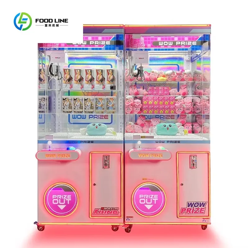 

Customized Hot Sale High Quality Toy Crane Machine Claw Crane Machine Coin Pusher Machine Commercial System