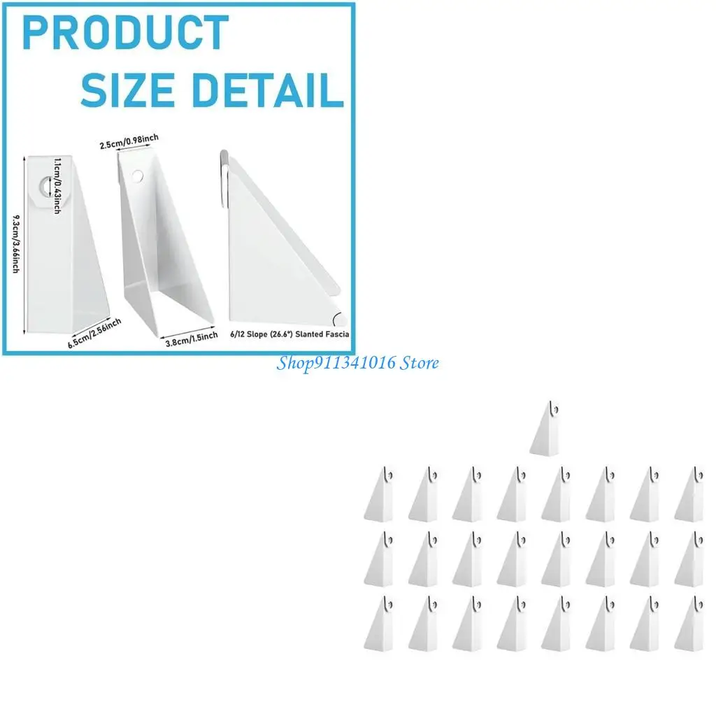 

Pack of 25 Modifiable Drain Shims Direct current Most Common Rain Gutters