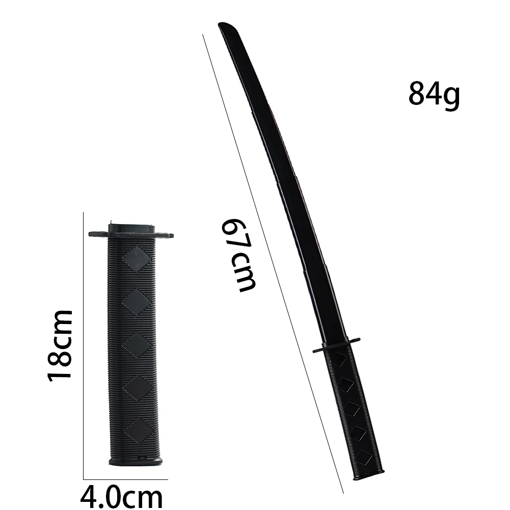3D Printed Gravity Samurai Sword Knife Retractable Katana Sword Scalable Decompression Toys Cos Props Stress Relief Decor Crafts