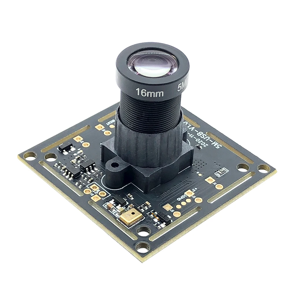 16 مللي متر 25 مللي متر عدسة CCTV كاميرا ويب الصناعية النقية المادية HD 500 واط UVC 2592*1944 30FPS وحدة كاميرا بمنفذ USB ميكروفون ويندوز لينكس