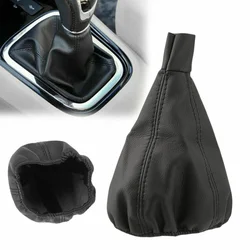 PU Leather Gear Shift Gaiter Automobile Shifter Lever Boot Dust Cover Car Styling Accessories Shift Knob Boot Cover Case