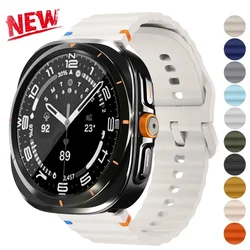 Band+Change To Ultra Case for Samsung Galaxy Watch 7 6 40 44mm Upgrade To Galaxy Watch Ultra 47 Tempered Glass Screen Protector