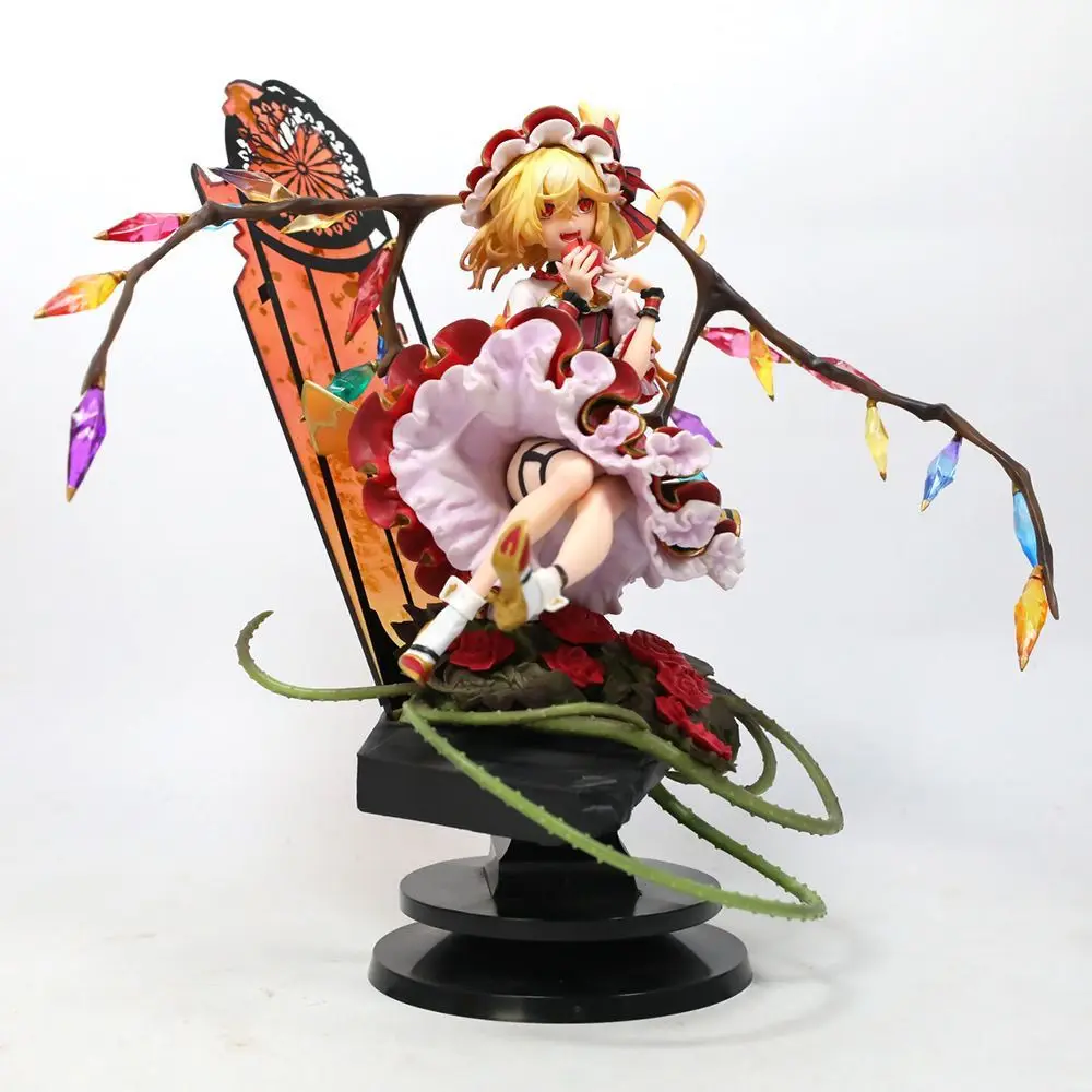 

Фигурка Touhou Project FurandōRu SukāRetto Flandre Scarlet, аниме-фигурки, модель, статуя, коллекция кукол, украшение для стола, игрушки, подарки