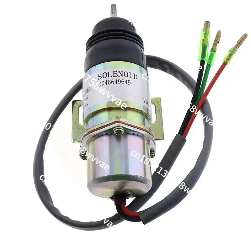 

In Stock 12V New Engine Stop Solenoid 716/30153 for JCB Crawler Excavator 8052 8060