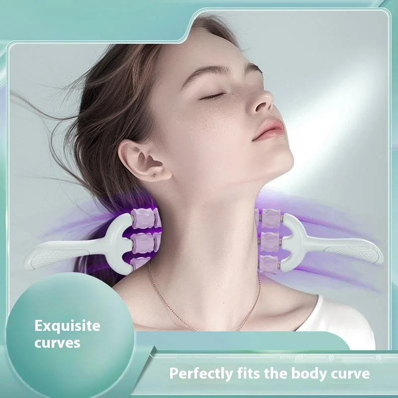 Sports Fascia Stick - Draagbare gebogen massageroller voor fitness en yoga, anti-cellulitis, ideaal voor onderarmen