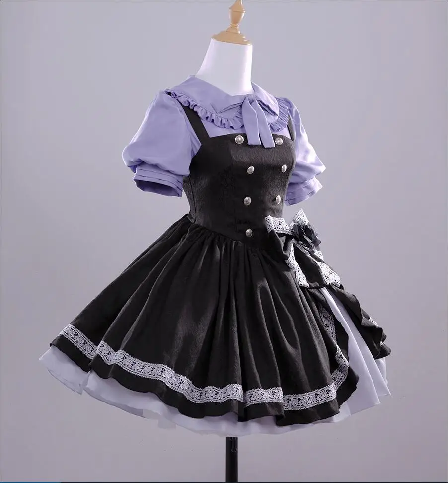 

Irelia H Store Takanashi Rikka from Love Chunibyo Other Delusions Anime Takanashi Rikka Cosplay Costume Gothic daily dress fema