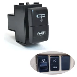 Power On Off Car Dual Key Winch Switch Button With Wire For Nissan Patrol Y61 Y62 Titan Xterra X-TRAIL Qhashqai 2008-2015