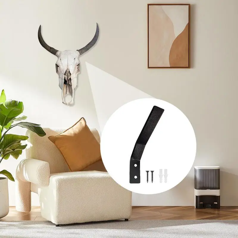 

European Mount Skull Hanger Wall Mount Skull Hanger For Deer Head Skull Hanger Mount Bone Bracket Trophy Mounts For Deer Aoudad