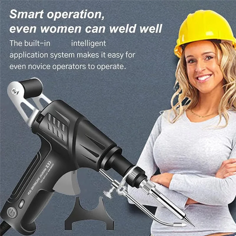ABBP-Internally Heated Industrial Laser-Welding Tools, 110V Handheld Welder, Automatic Industrial-Grade Welding Tool (US)
