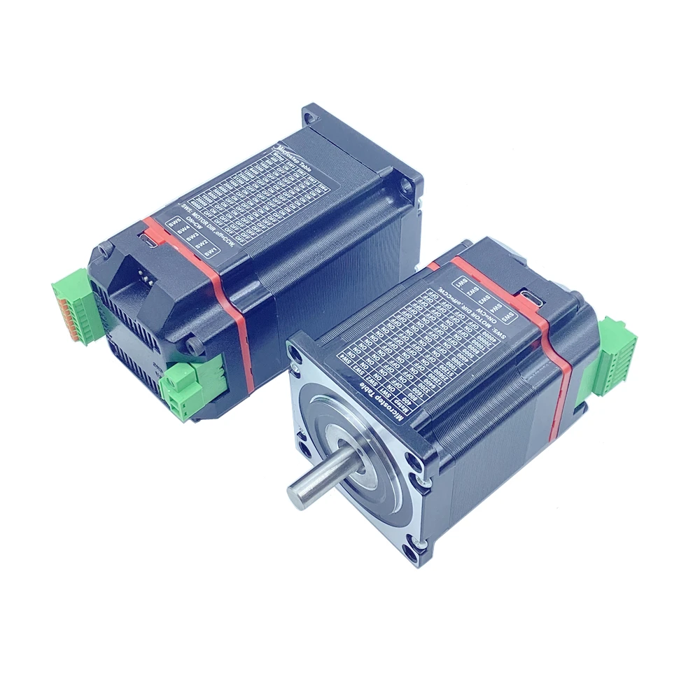 Nema 23 24VDC Motor Driver All-in-one Integrated Closed Loop Stepper Motor with Encoder Hybrid Servo Motor for Semiconductor