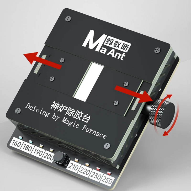 Maant SL-1 Mini universal adjustable temperature CPU heating platform for chip CPU glue removal Solder removal BGA Reballing