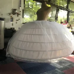 Bridal Wedding Dress plus-Sized Crinoline Five Steel Circle plus Yarn Pannier plus Yarn Slip Dress