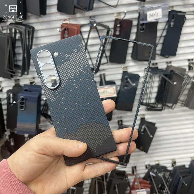 

Aramid Fiber Case for Galaxy Z Fold 6 Slim Tactile Armor Anti-Scratch Design