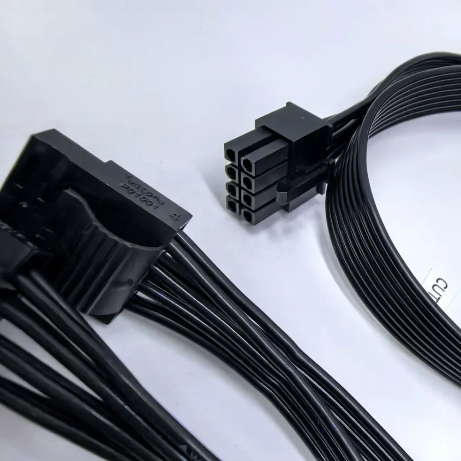 8/6P para GPU8 (6 + 2) pinos CPU8pin (4 + 4) pinos SATA IDE Molex Cabo de alimentação para módulo da série MIS MPG A650GF A750GF A850GF