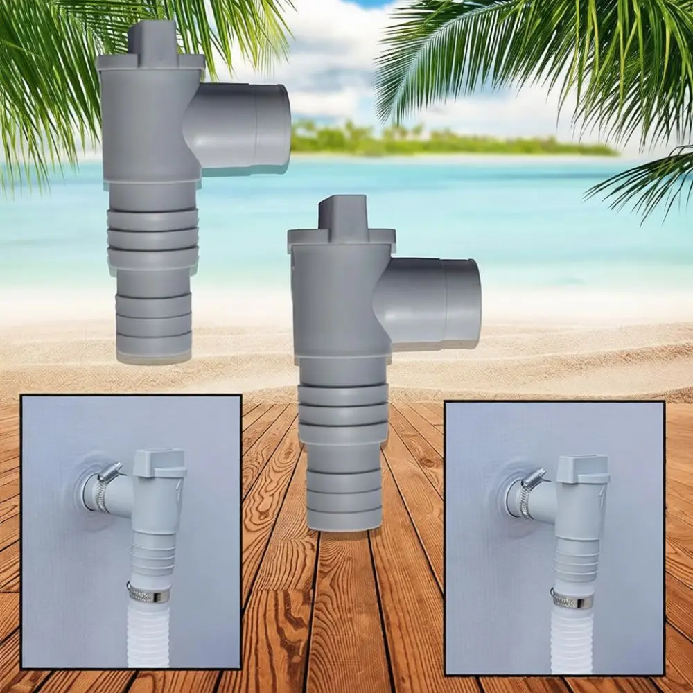 For For Intex For Bestway Pool Hose Valve 32mm Connector Shut Off Water Control Maintenance Tool Garden Pool Accessory