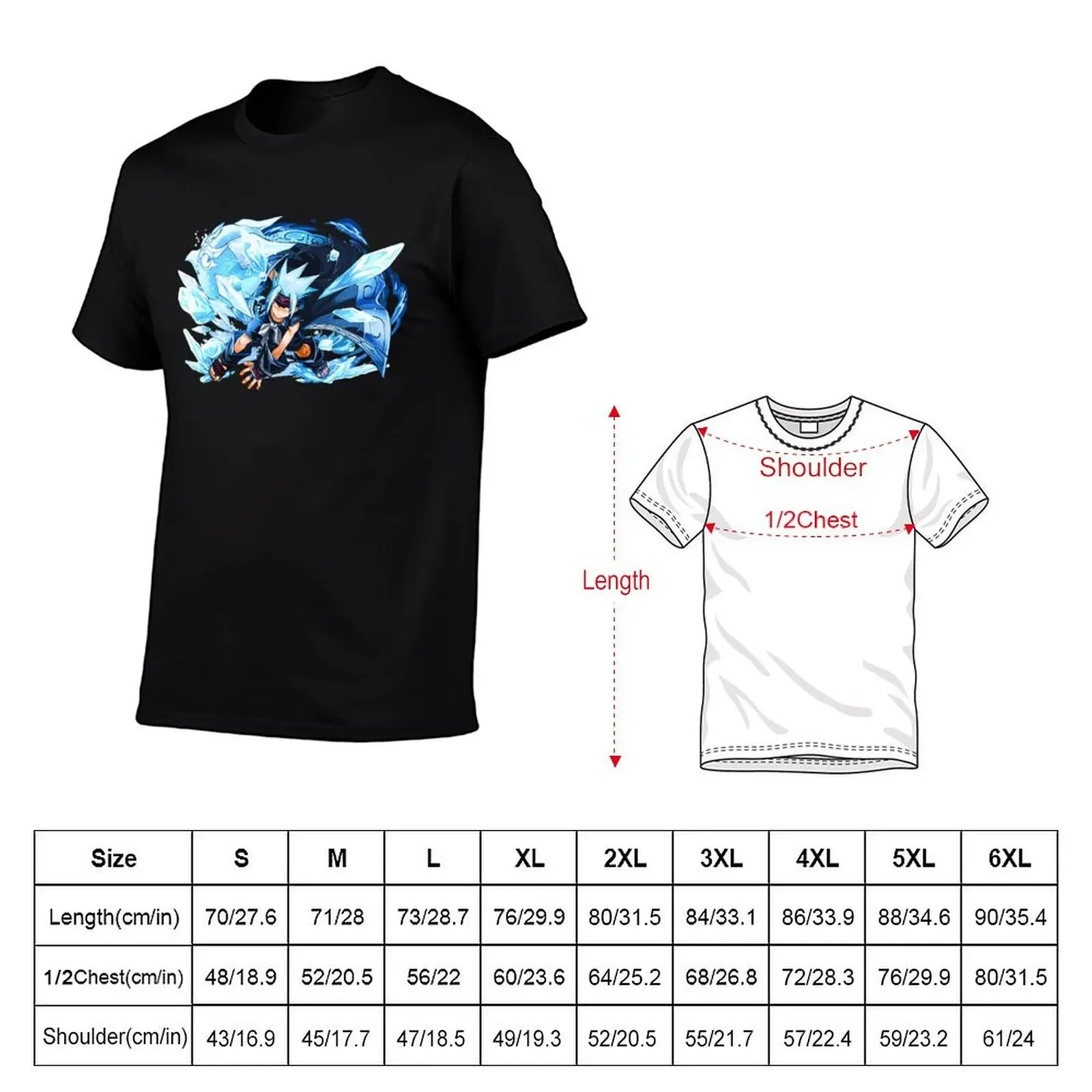 SHAMAN KING VII T-Shirt cotton graphic tees baggy shirts cute clothes Men's t shirts