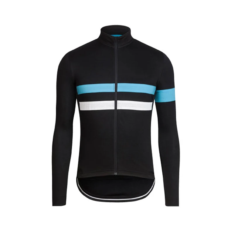 2024 NEW Black Men Autumn Bicycle Clothing Road Racing Clothes Breathable Spring Bike Shirt Long Sleeve Cycling Jersey