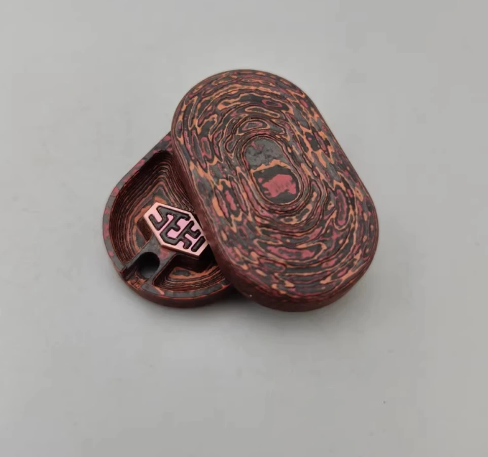 Used EDC Seki Carbon Horse Wave fidget slider Decompression toys