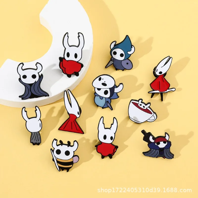 Action Game Cartoon Character Alloy Drip Oil Brooch Jewelry for Women Men Anime Badges on Clothes Accessories Gifts