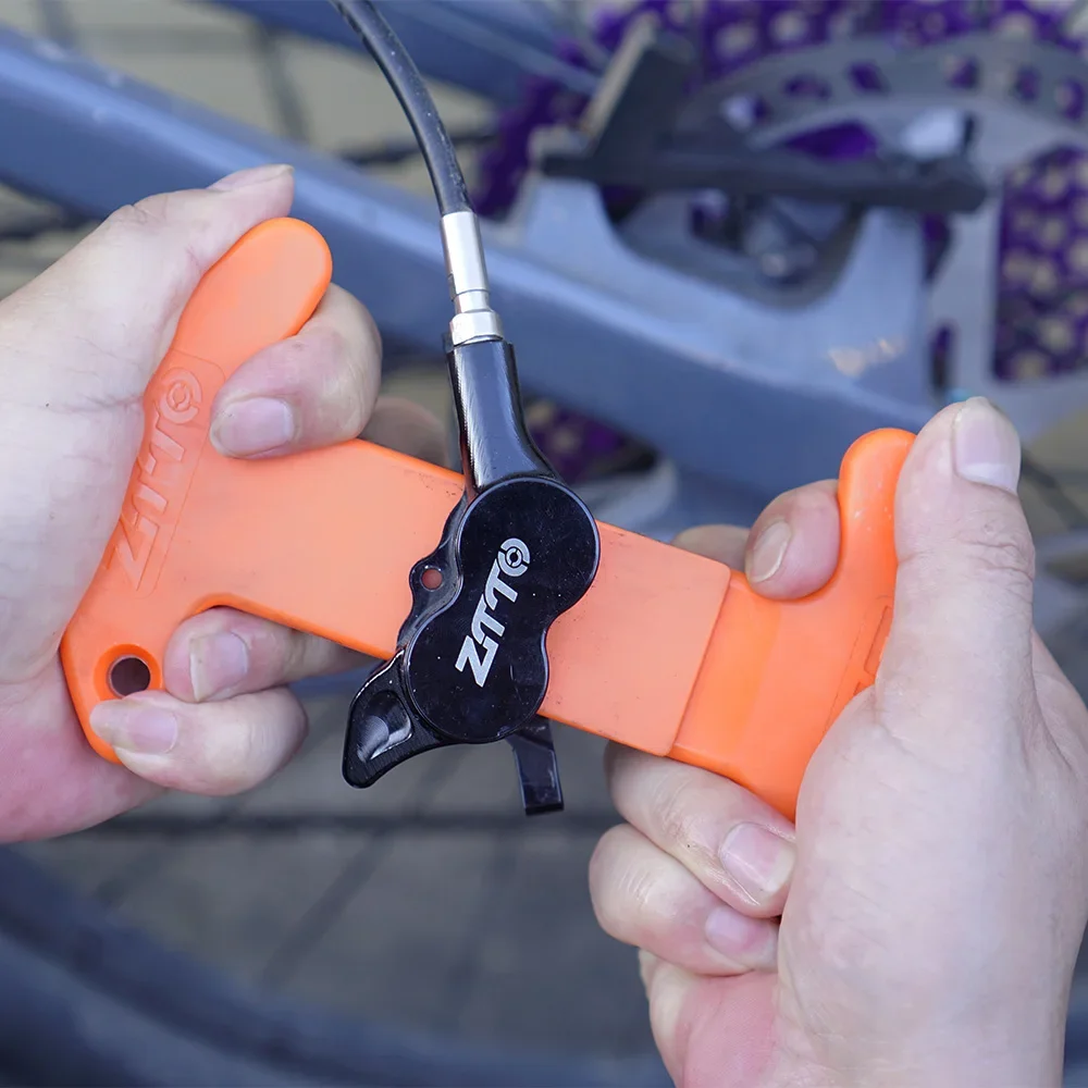 ZTTO MTB bicicleta de carretera pinza de freno de disco hidráulico herramienta de reinicio de pistón 2/4 pinza de pistón herramienta de prensa herramienta de reparación Nylon