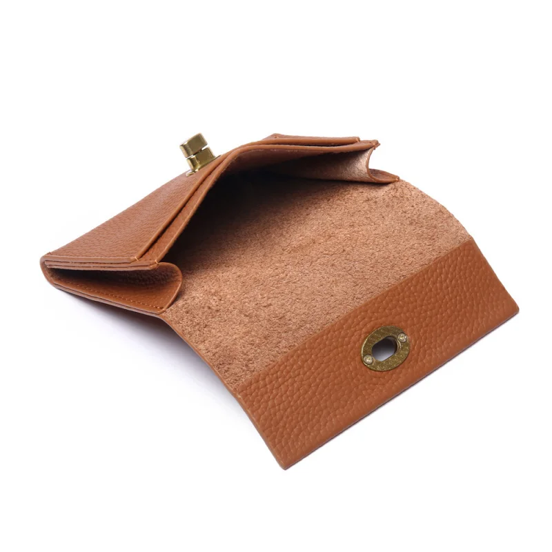 New Cow Leather Women's Card Bag Coin Purse Slim Simple Credit Card Holder Wallet For Women ID Card Pocket