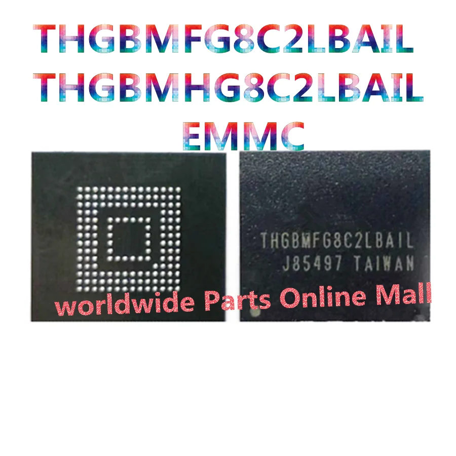 

THGBMFG8C2LBAIL THGBMHG8C2LBAIL подходит для Toshiba 32G EMMC мобильный телефон, чип для жесткого диска IC