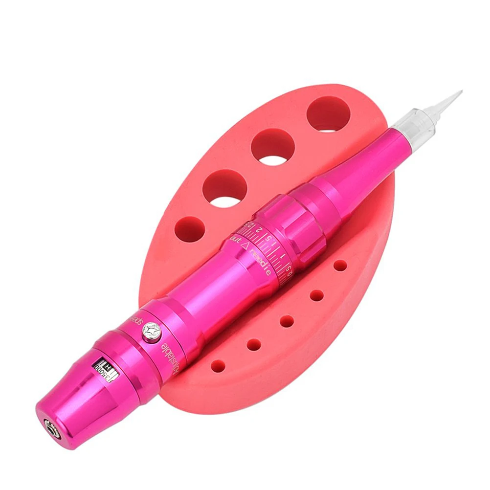 

1Pcs Pigment Cup Rack 9 Holes Silicone Ink Cup Holder Practical Durable for Tattoo Salon Tools Accessories