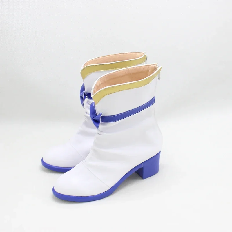 Umamusume joli Derby symboli Rudolf Cosplay chaussures bottes jeu Anime Halloween Costume accessoires chaussures hommes femmes