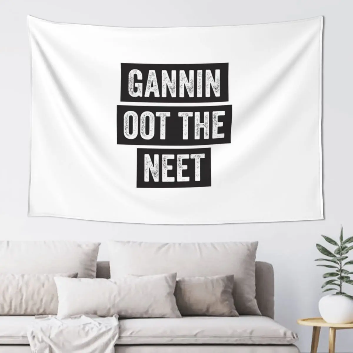 

GANNIN OOT THE NEET - Geordie slang! Accents of the UK Tapestry Mushroom Wall Hangings Decoration Tapestry