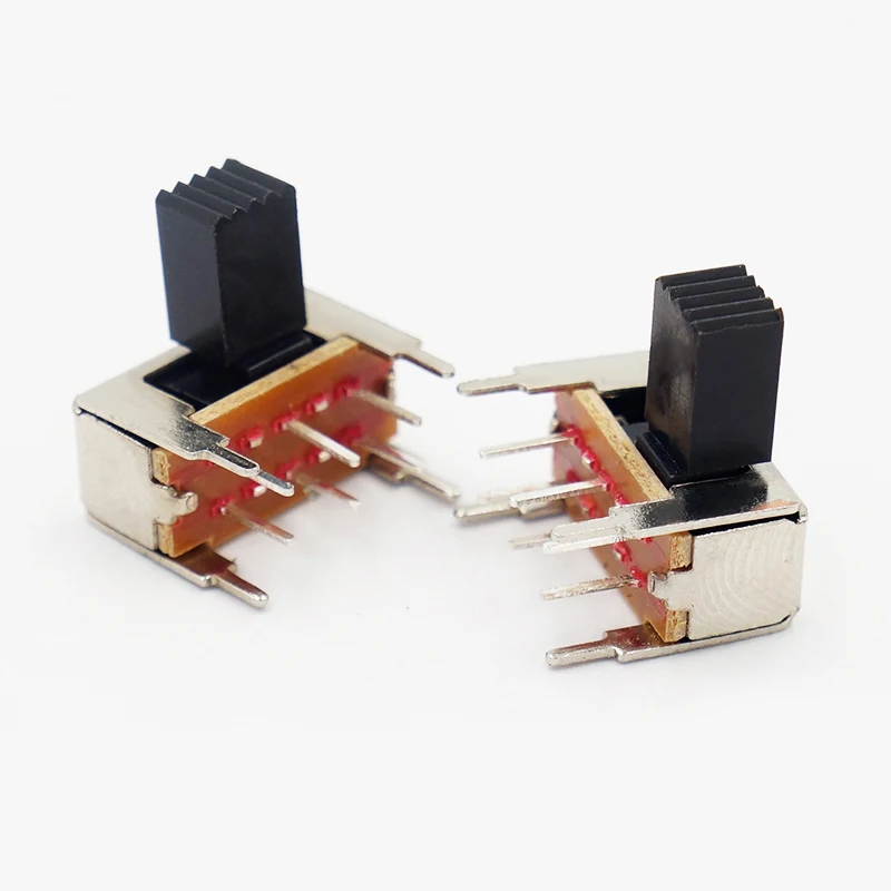 10 sztuk SK-22H04 przełącznik dwupozycyjny przerywacz Mini przełączniki suwakowe 6pin stopy sk22h04