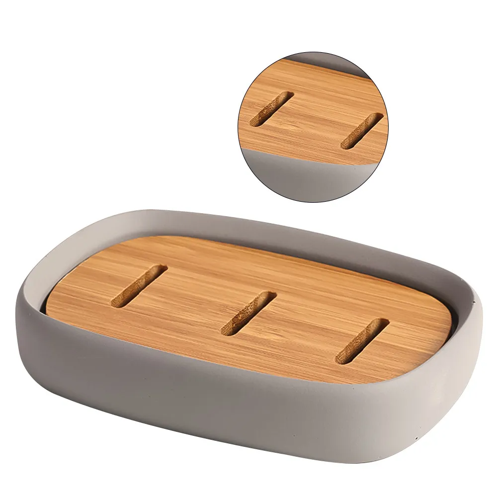 

1Pcs Minimalist Case Water Resistant Soap Saver Perfect for Bathroom Counter Or Travel Storage Holder Tray