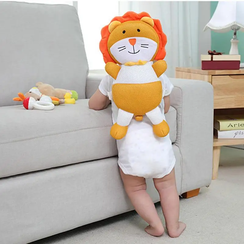 Baby Head Protector Safety Pad Back Cushion Prevent Injured Cartoon Animal Doll Security Pillows Protective Headgear Supplies