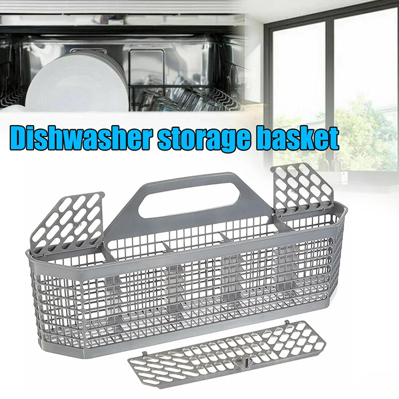 

Universal Cutlery Dishwasher Basket For Ge Wd28x10128 Dishwasher Storage Box Replacement Parts Accessories