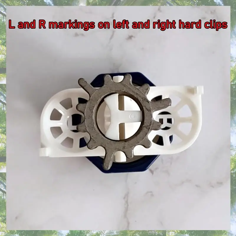 Premium-3 Pieces Hydrogen Peroxide Contact Lens Case Cleaner, Eye Scleral Contact Lens Stiff Clip Washer Machine, Portable