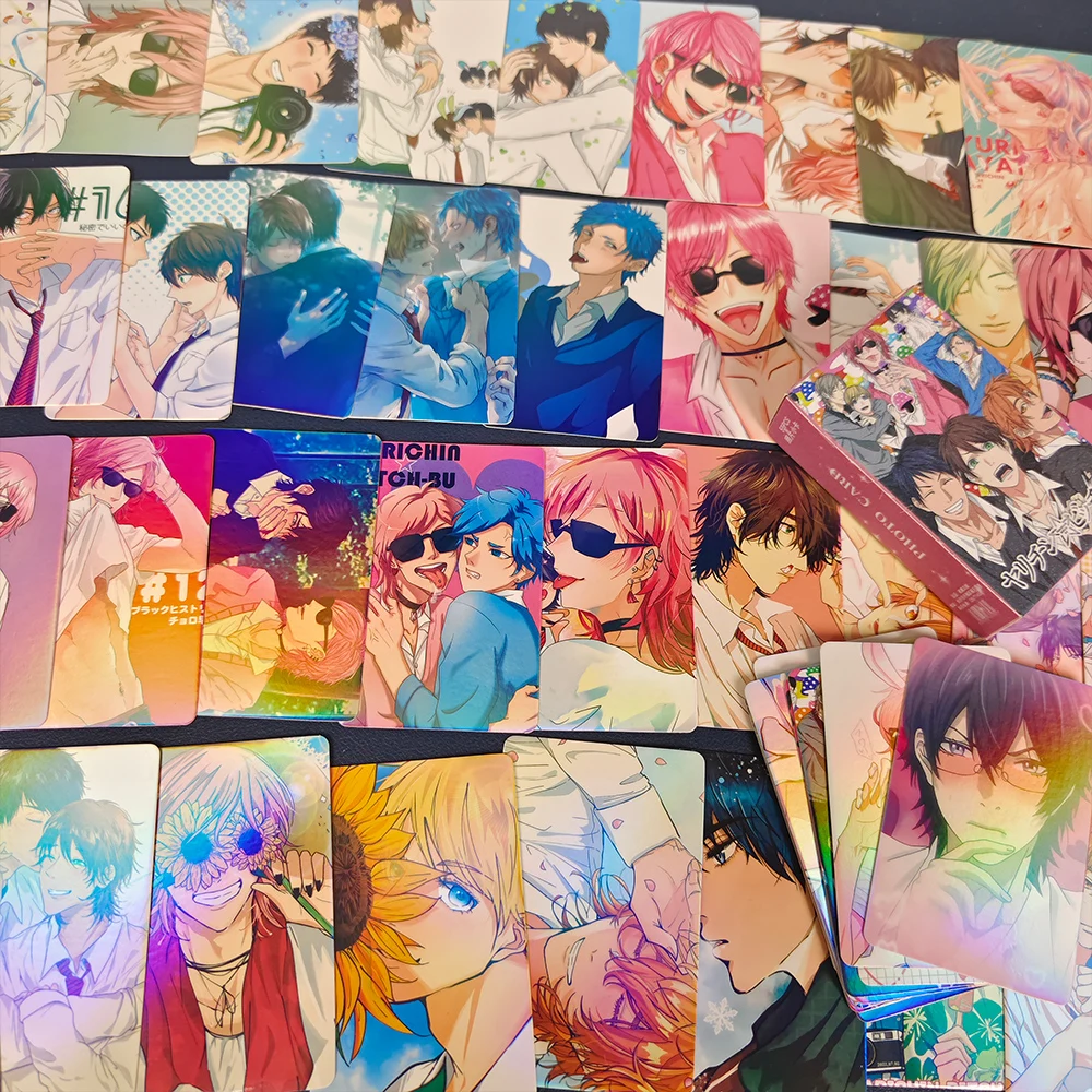 Yarichin Bi tch Club Lomo Card Album Characters Photocard Fans Collection Cards 55 Pc/set