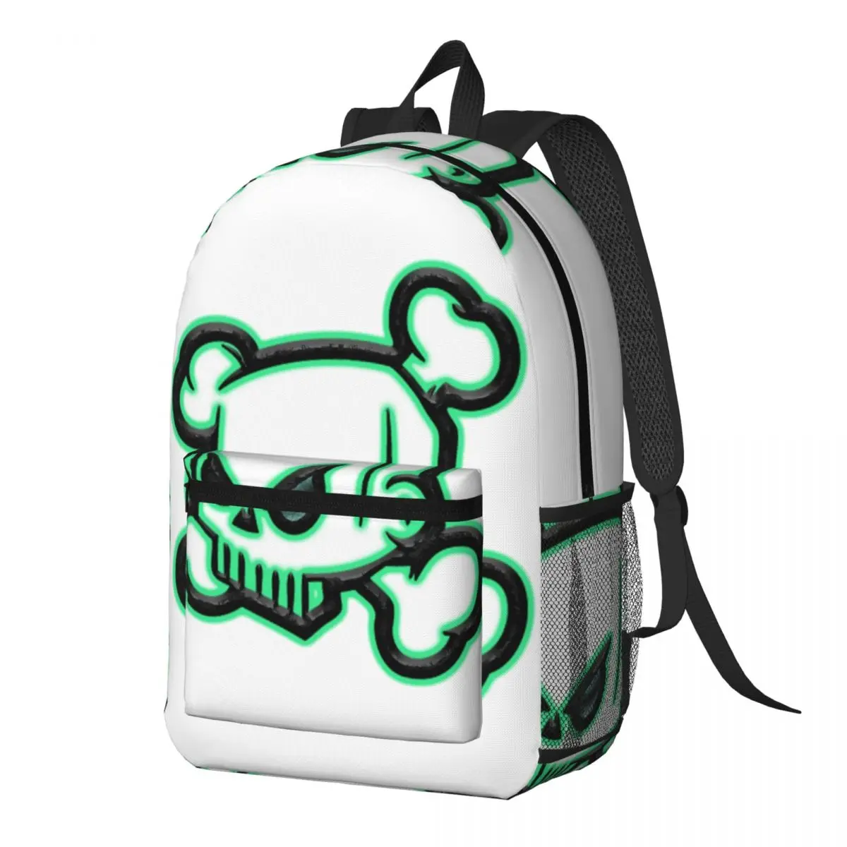 

Ken Block Acrylic Skull Backpack Daypack Large Capacity Boys Girls BookBag School Bag Shoulder Bags for Men Women