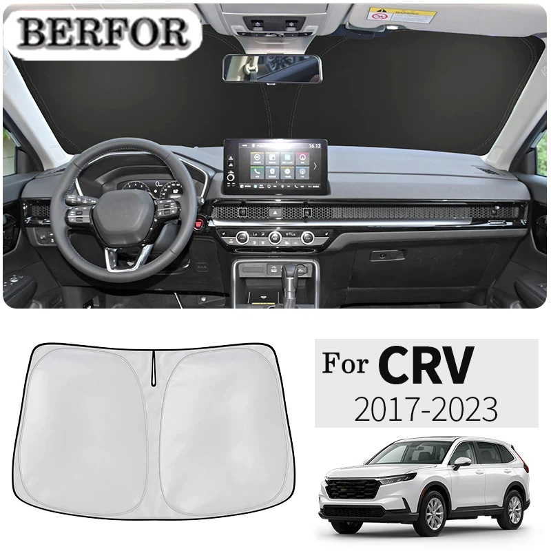 

Автомобильный солнцезащитный козырек для Honda CRV CR-V 2017-2023, нано-изолирующий, для лобового стекла, аксессуар для интерьера автомобиля