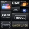 頑丈な防水タブレット,11000mAhバッテリー,10.4インチ画面,8GB RAM,256GB ROM,48MPカメラ,グローバルネットワーク,コンピューター 2