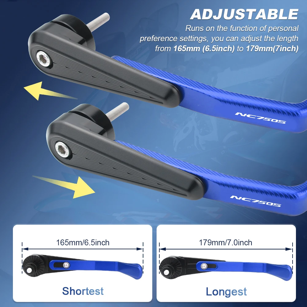 Motorcycle Lever Guards Brake Clutch Levers Handlebar Protector Fit For CB900 F Hornet CBF CBR125R NC700S NC700X NC750S NC750X
