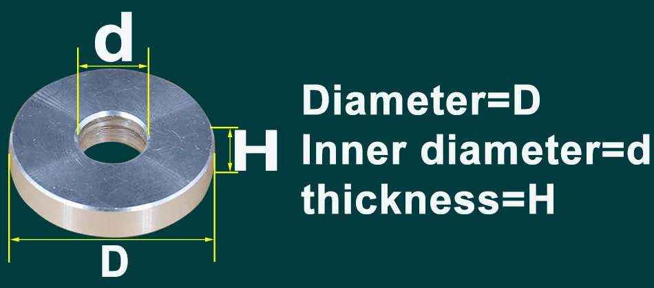 Durchmesser 16-18mm Aluminium-Buchse Dichtung M6 M8 M10 Flache Unterlegscheibe Metallwellen-Hülse Runde Hohle Distanzbuchse ohne Gewinde – Detail 1
