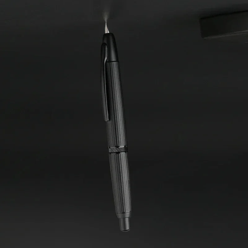 

New New Majohn A1 Press Fountain Pen Fish Scale Pattern EF/F Nibs Writing Ink Pens For Business Office School Supplies Gift Pens