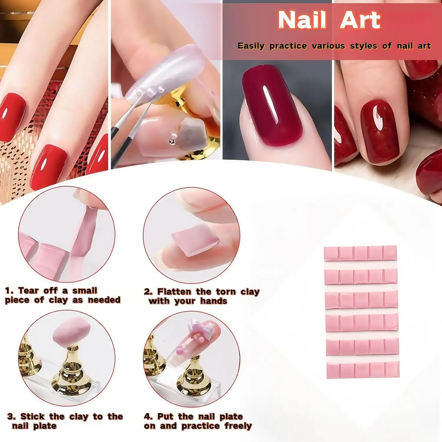 네일 아트 브러쉬 세트 전문 매니큐어 도구 15개 네일 브러쉬 & 5개 도팅 펜 네일 스탠드 홀더 포함 네일 살롱 홈 DIY용