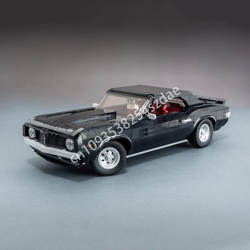 1408 قطعة MOC شيفروليه كاماروسن SS سيارة نموذج اللبنات لعبة تجميع لتقوم بها بنفسك الطوب الإبداعي الاطفال هدايا عيد الميلاد عيد الميلاد #1