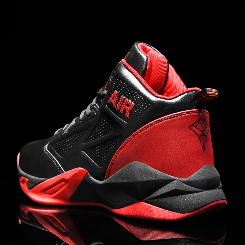 

Men Basketball Shoes Breathable Cushioning Trainers Sports Shoes Gym Non-Slip Lace-up High Quality Training Athletic Sneakers