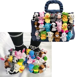 2025 Women Home Slippers Summer Cute Plush Animal Decorative Slippers Fashion Wearing Slippers Non-slip Flat Shoes Ladies Shoes