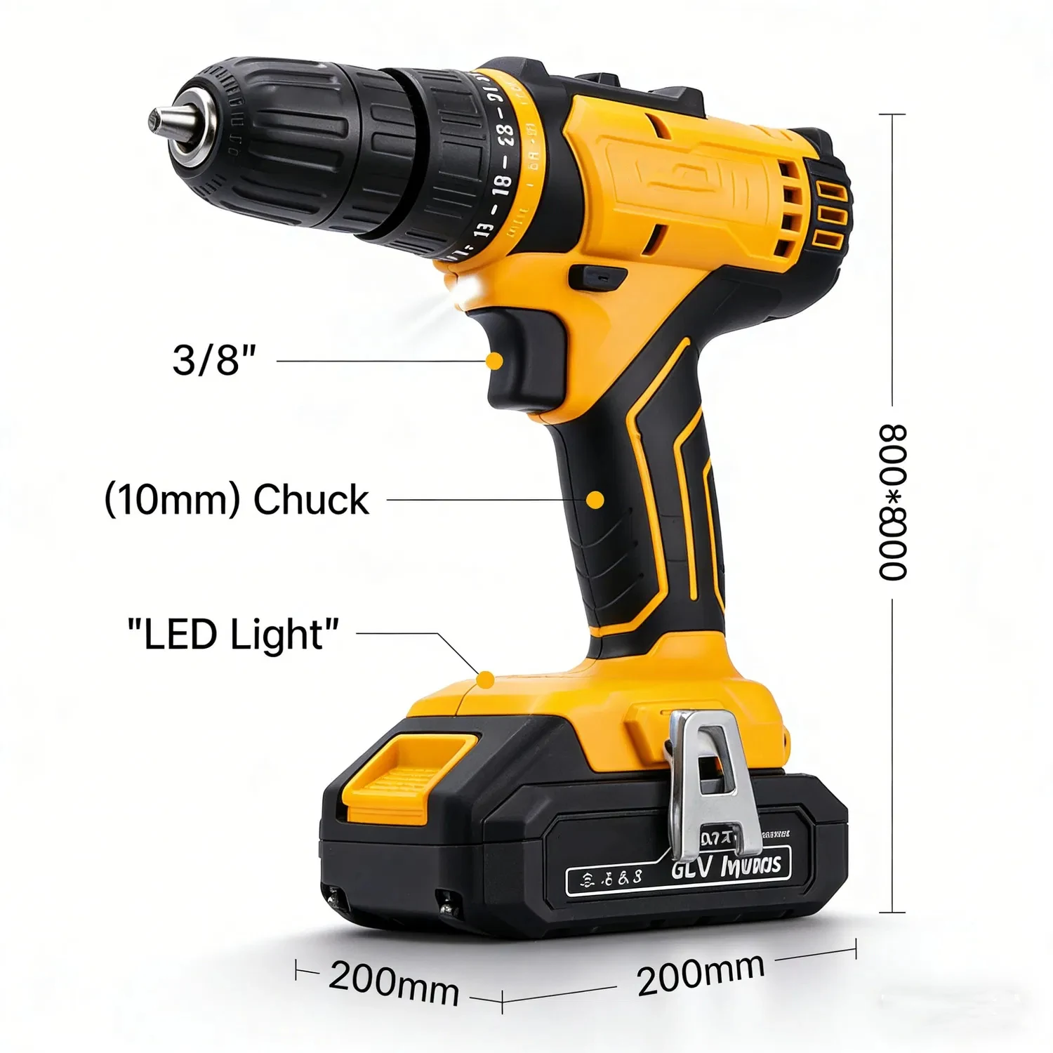 

Cordless Mini Drill Screw 12V Cordless Lithium Hand Electric Drill