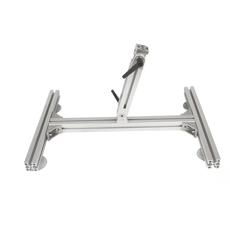 DIY Adjustable Angle Reciprocating Motor Bracket with Double Column And Suction Cup for Linear Motion Fixed Support