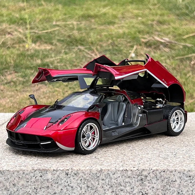 1/18 Pagani Huayra Roadster Supercar Car Metal Diecast Model Car Simulation Boy Toys Gifts Ornament Collection