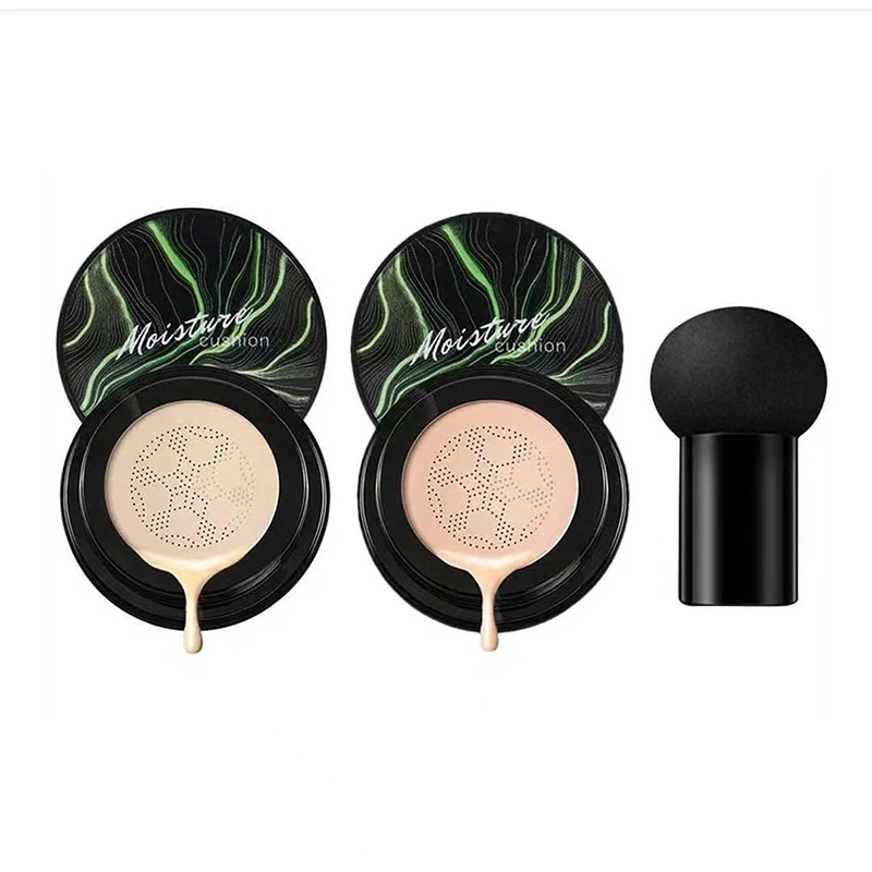 New Mushroom Head Air Cushion CC Cream Natural Moisturizing Foundation Concealer Whitening Oil-control Makeup Cosmetics BB Cream